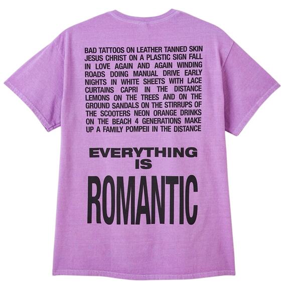 CHARLI XCX Everything Is Romantic Graphic Tee Size Large New without Tag SOO - Picture 1 of 7